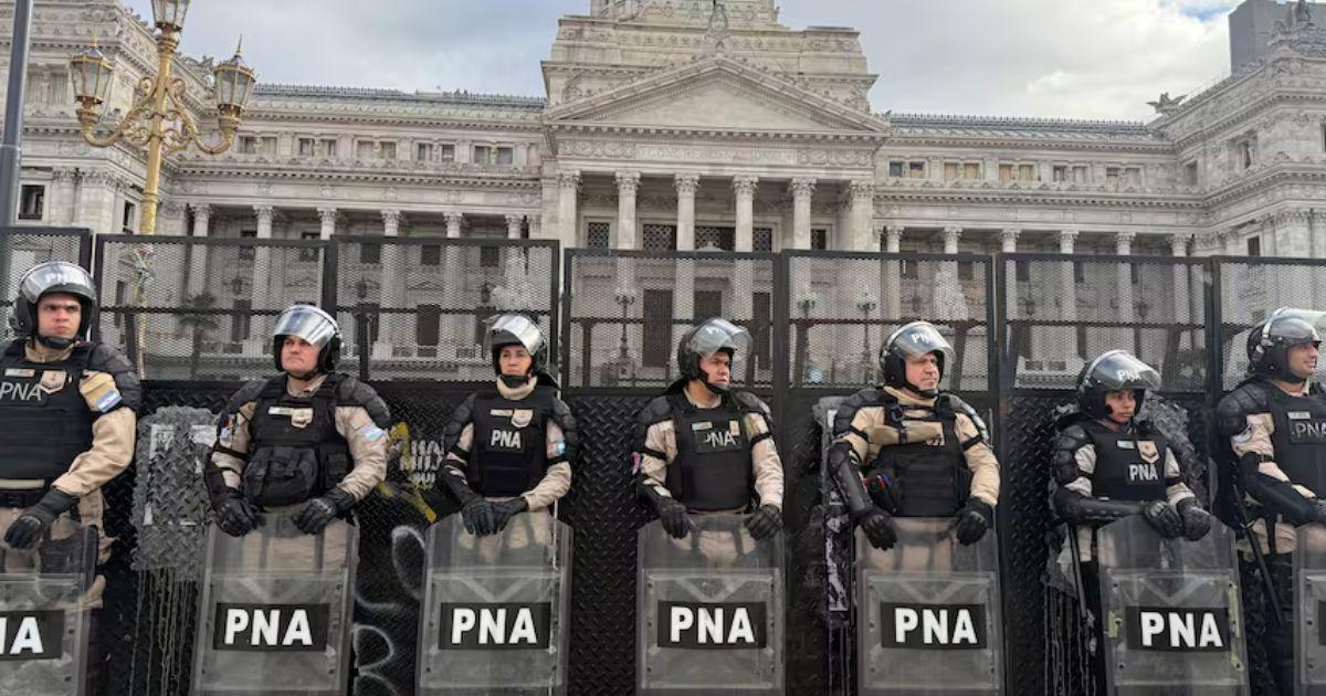 Participarn del operativo la Policía Federal miembros de Gendarmería Prefectura y Policía de Seguridad Aeroportuaria (PSA)