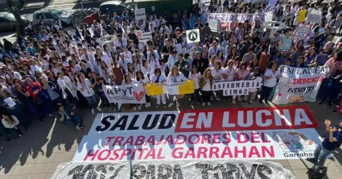 Médicos residentes del Garrahan anuncian fin del paro