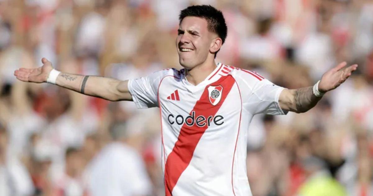 Franco Mastantuono fue tentado por el gigante español