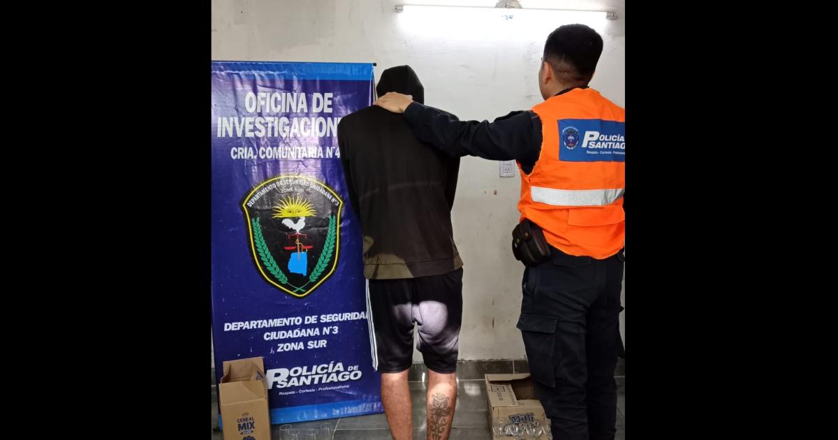 A la crcel por robo- Detenido en allanamiento en Juan Díaz de Solís