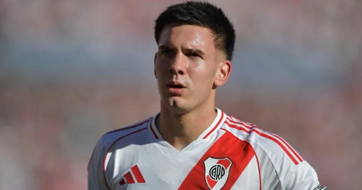 Franco Mastantuono espera por una resolución de River