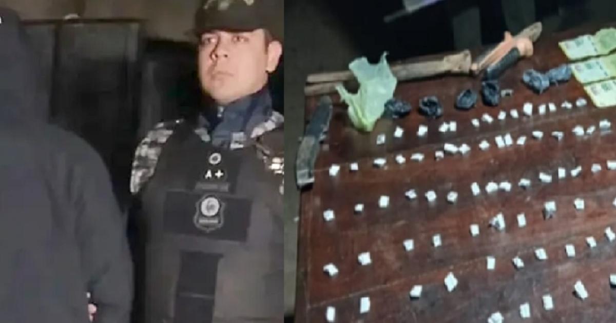 Allanamientos por abigeato finalizoacute con el hallazgo de cocaiacutena y un sujeto detenido