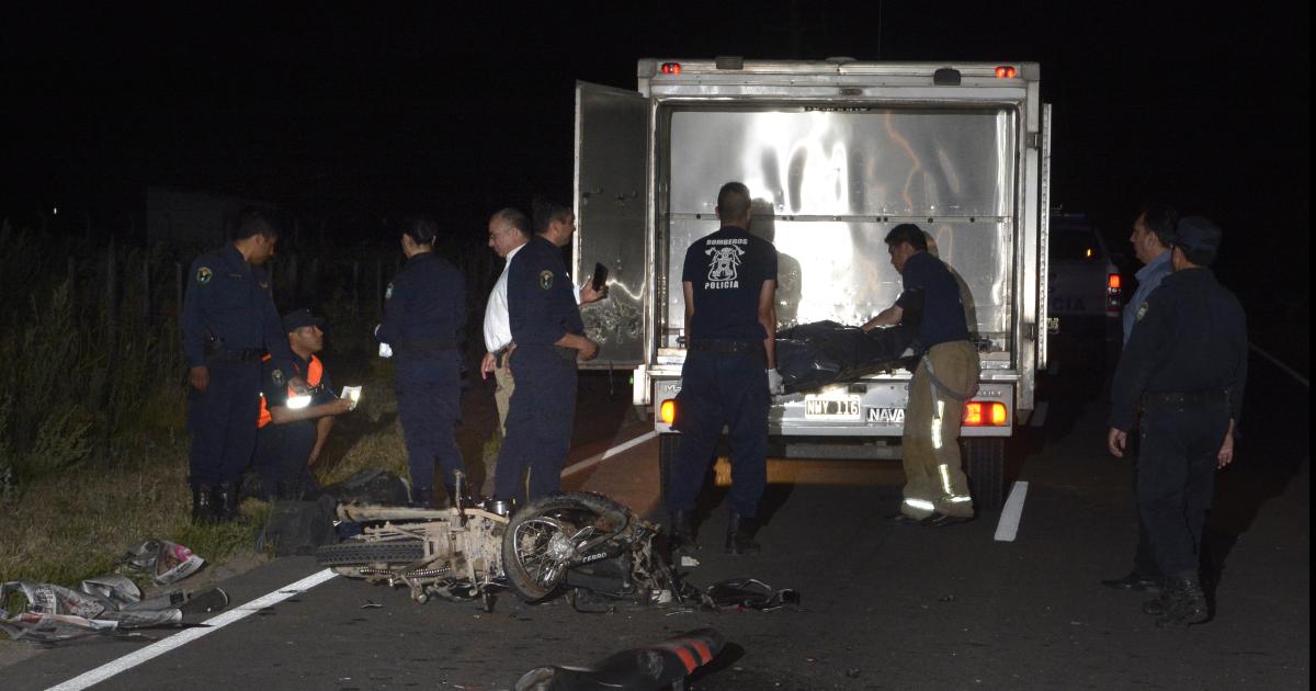 Nueva tragedia en Los Cardozo- un adolescente murioacute al caer de su moto