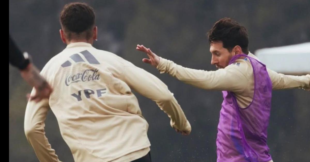 Messi se perfila para volver de titular y diacutea especial para el santiaguentildeo Carrizo