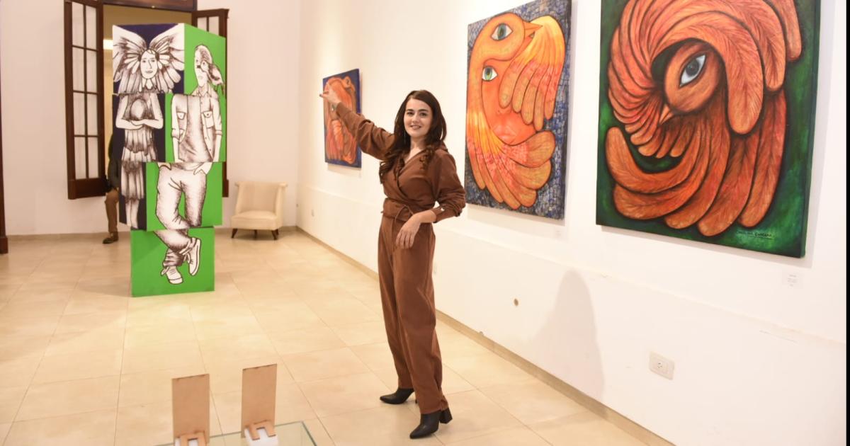 Inauguraron la muestra El vuelo de la artista Carolina Chacana
