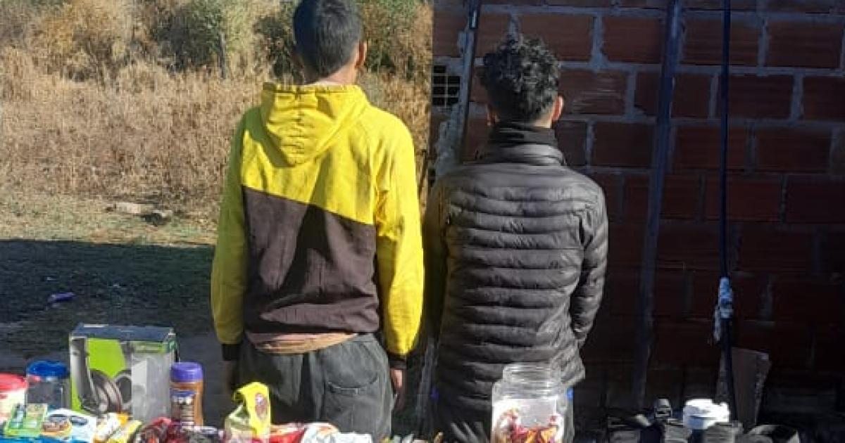 Tres menores robaron una escuela en El Bobadal- fueron demorados y se recuperaron los bienes