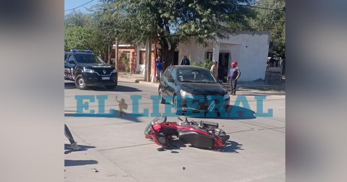 Los rodados involucrados en el accidente de trnsito