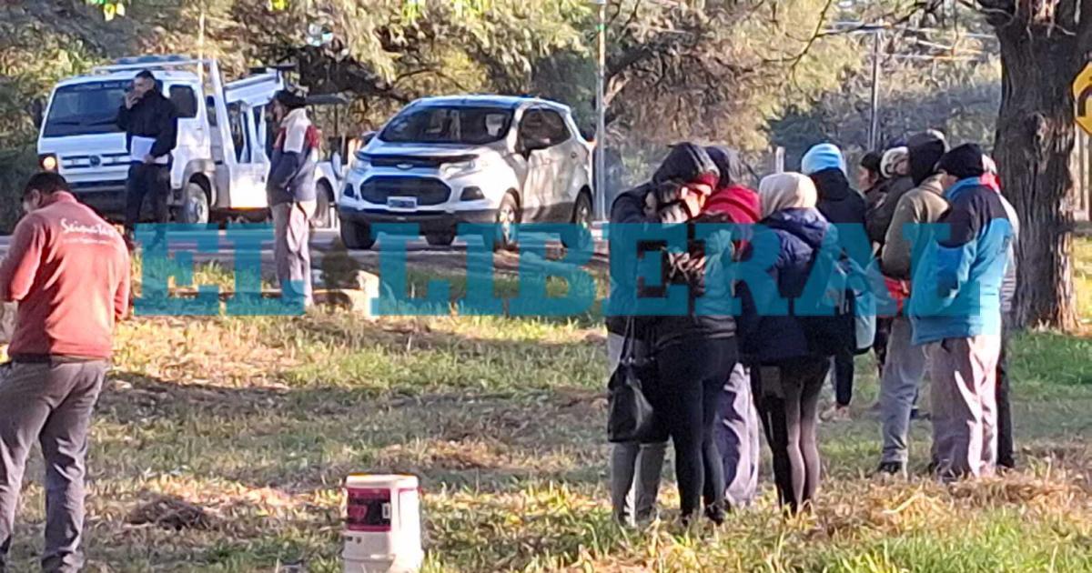 Terrible accidente sobre Ruta 9- un motociclista murioacute en el acto al ser arrollado por una camioneta