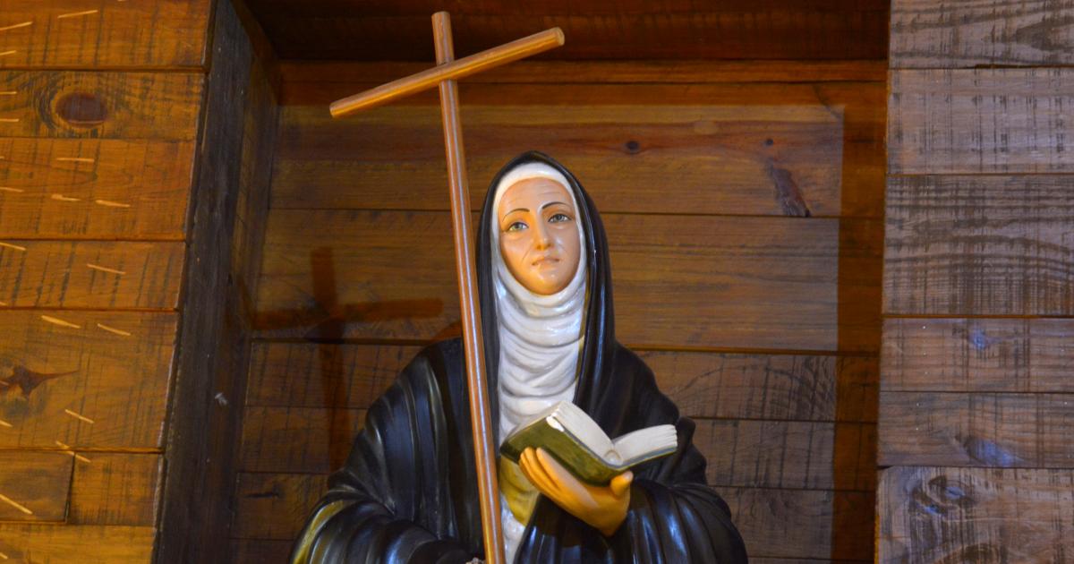 Contarn la vida de la santa santiagueña