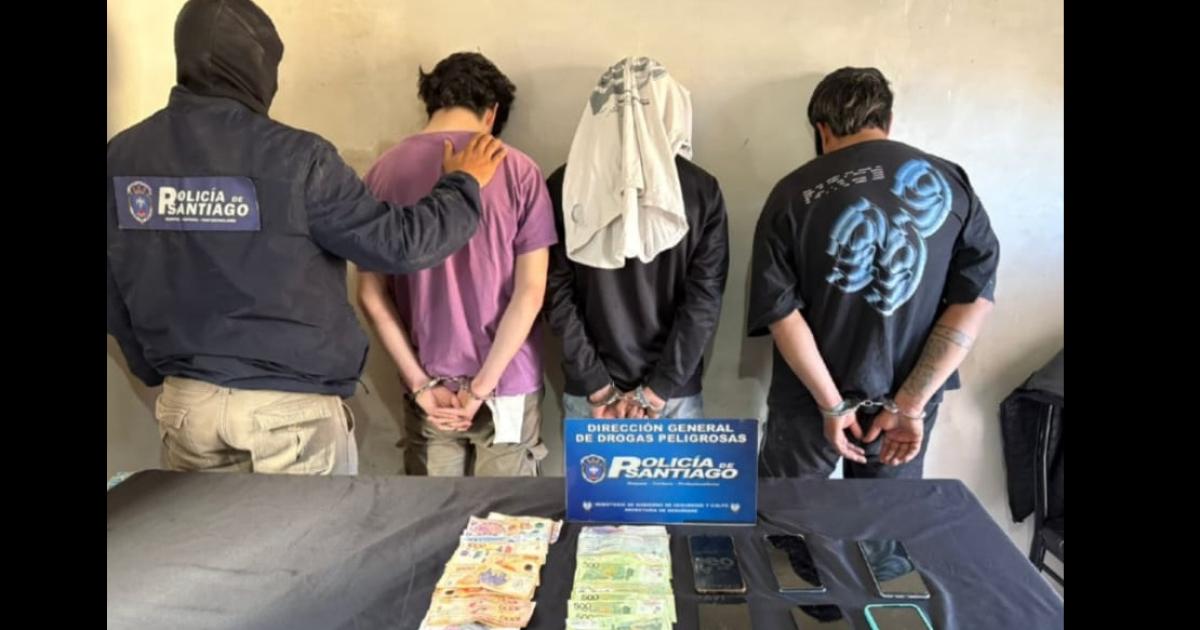 Golpe al narcomenudeo en Quimilí y Weisburd- cuatro detenidos y droga secuestrada