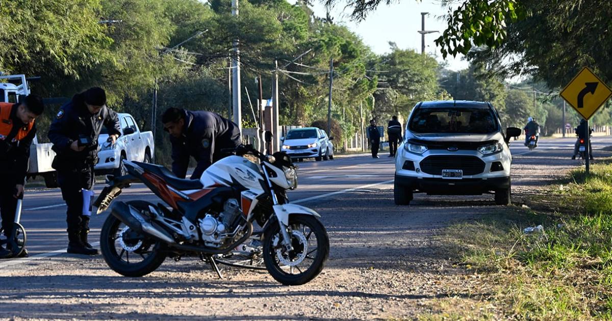 Los expertos de Criminalística realizaron los trabajos de rigor en el lugar del siniestro