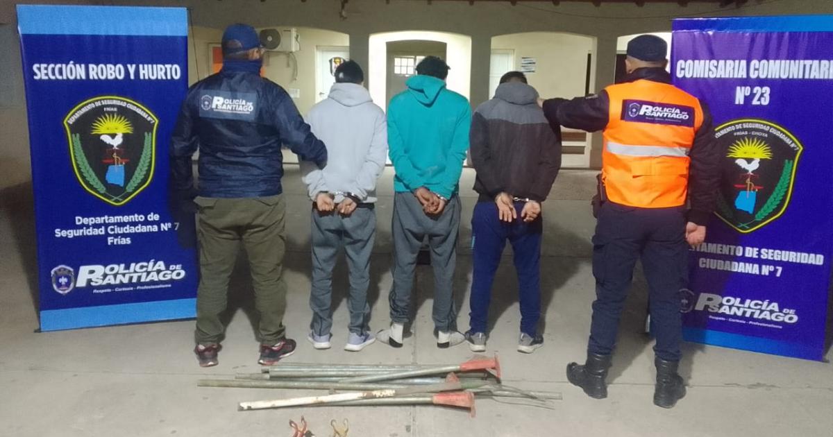 Importante operativo policial en Frías