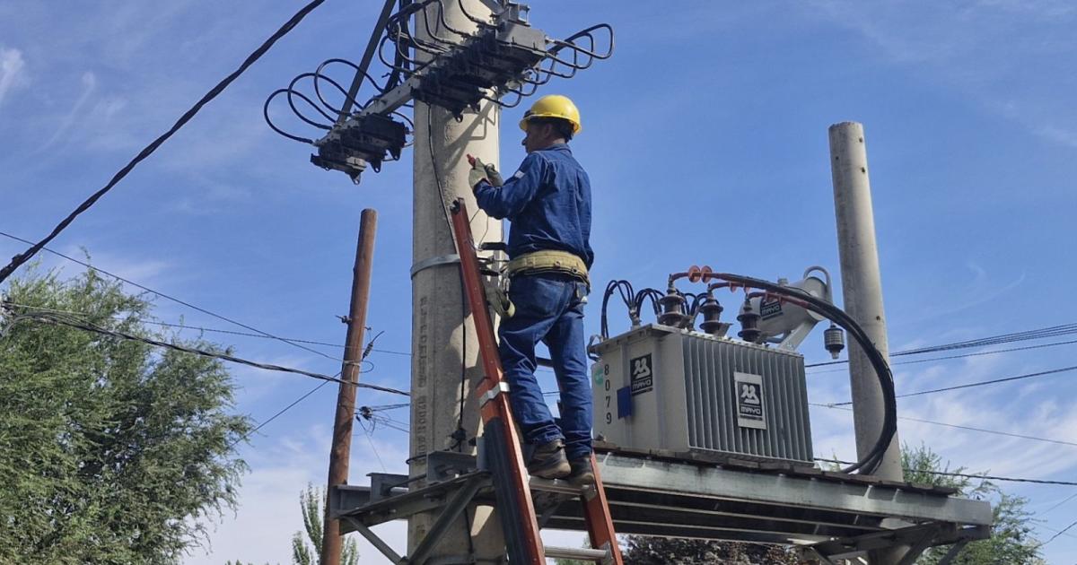 Se programaron cortes de energía eléctrica para poder concretar mejoras en las redes
