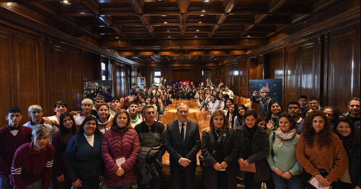 El encuentro se desarrolló en el Salón de Acuerdos en el marco del programa Conociendo mi provincia