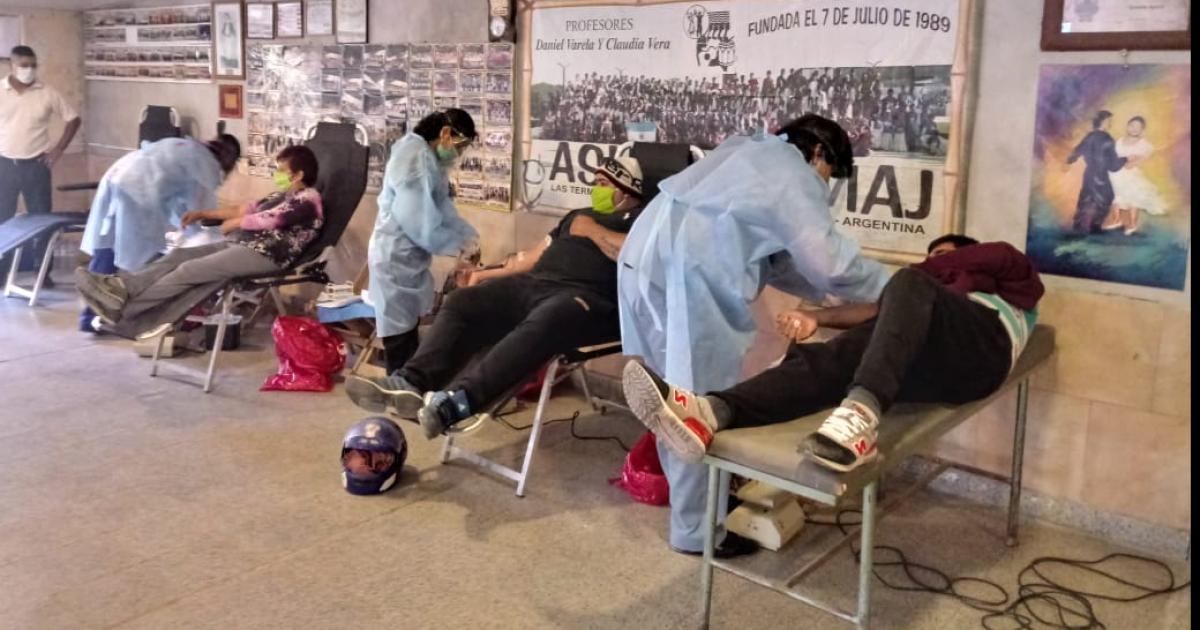 Las Termas seraacute sede hoy de una colecta voluntaria de sangre