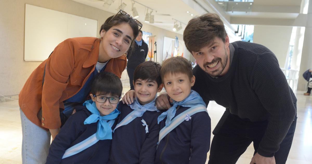 UNA JURA A LA BANDERA QUE EMOCIONOacute A TODOS