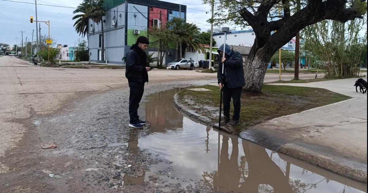 En Antildeatuya buscan posibles soluciones para el escurrimiento de agua