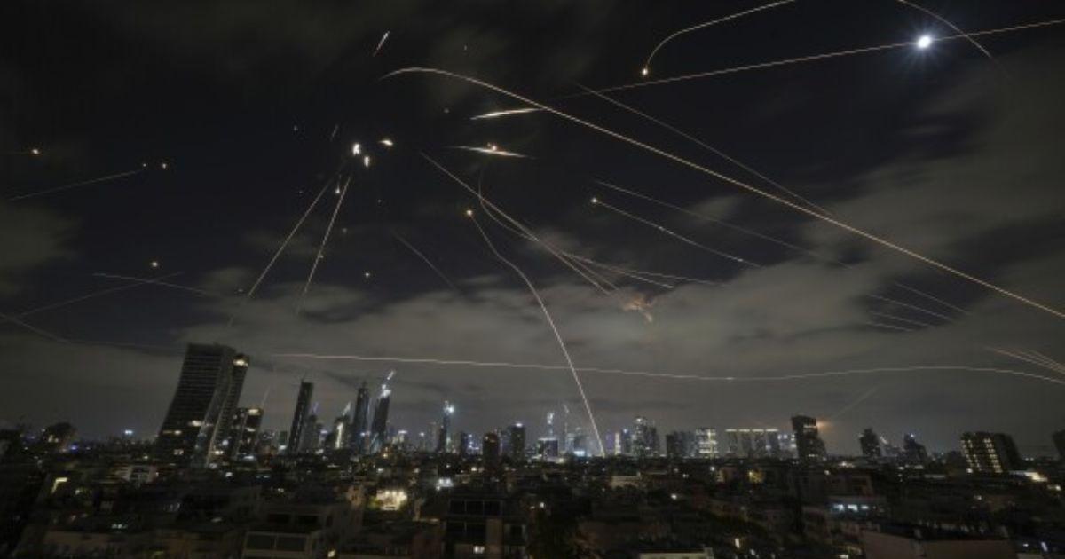 La mayoría de los misiles fueron interceptados informó el Ejército Israelí