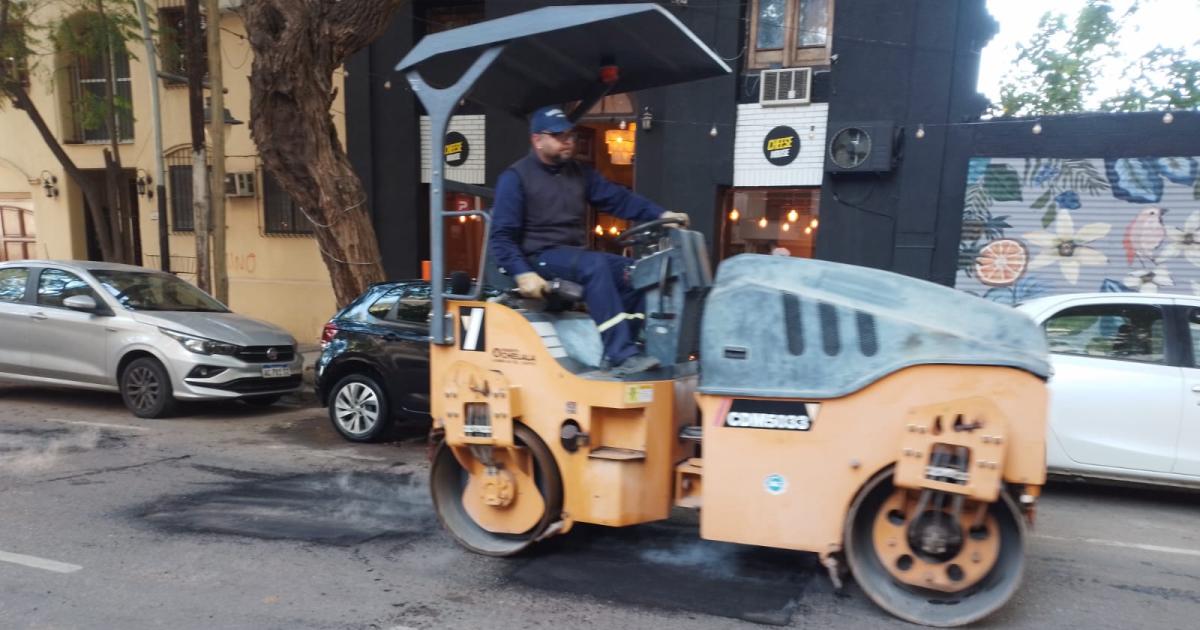 Obras Pblicas realizó tareas en la zona centro