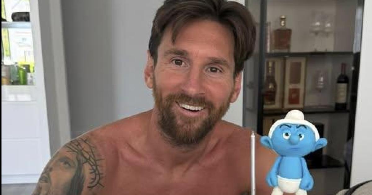 Leo Messi recibioacute muchos mimos por su cumple Nordm 38