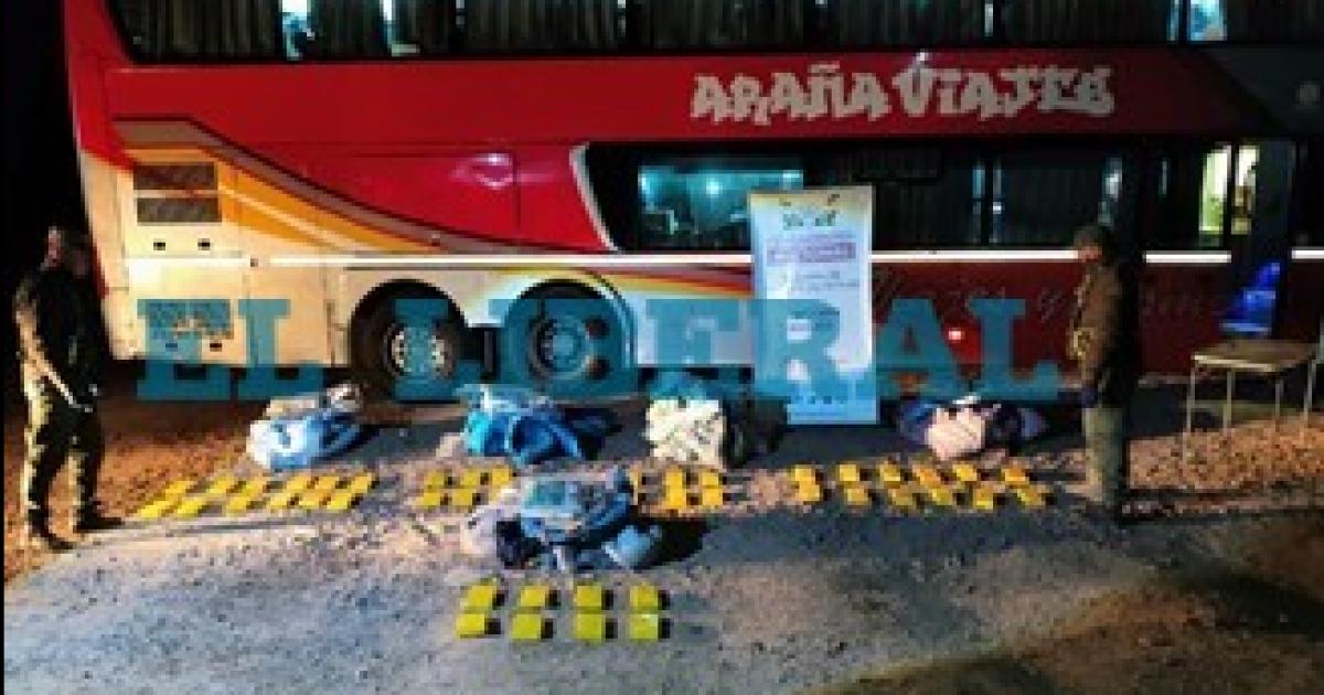 Secuestran maacutes de 45 kilos de cocaiacutena en un tour de compras sobre la RN 34