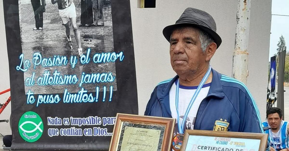 El atletismo local llora la partida de Joseacute Pereyra