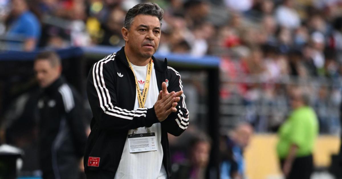 Para Gallardo la expulsioacuten fue clave en la derrota