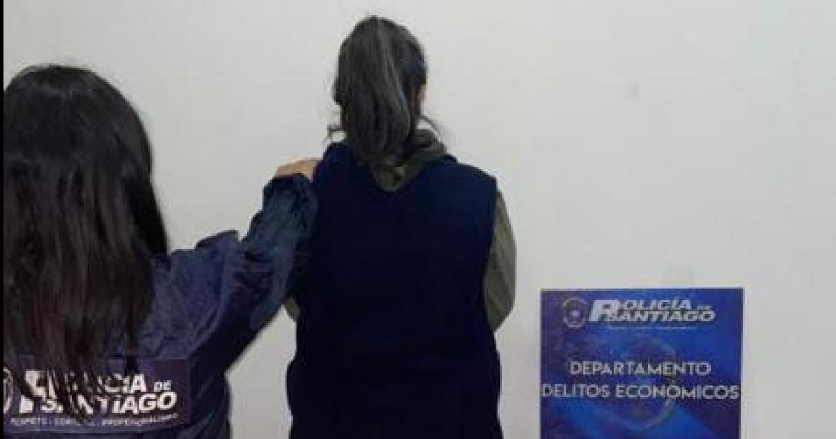 La mujer fue aprehendida en la vía pblica