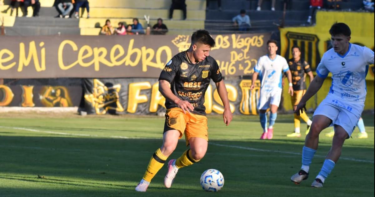 IMPORTANTE Lucas Ríos fue uno de los destacados el pasado domingo y el lunes jugar en Santa Fe