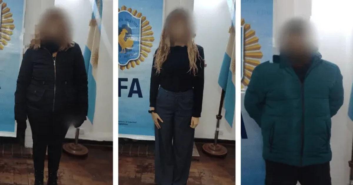 Detuvieron a dos mujeres y un hombre acusadas por amenazar a Espert