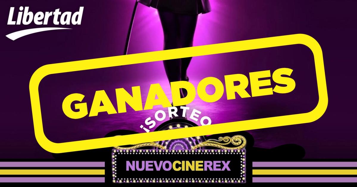 Estos son los ganadores de las entradas para Cine Rex