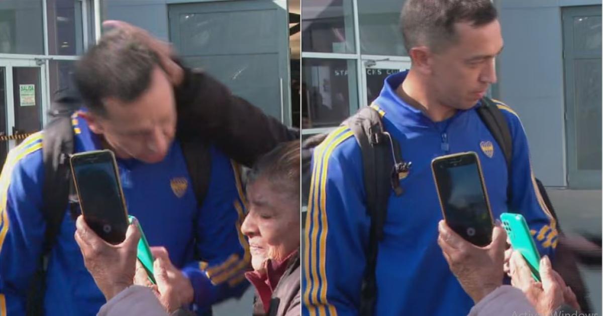 Agustín Marchesín se enojó con un hincha