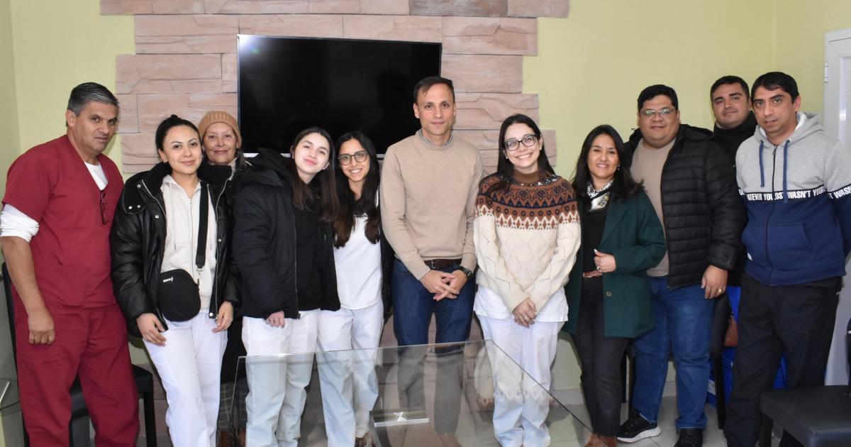 Llegaron a Fernndez estudiantes de medicina de la Universidad Favaloro