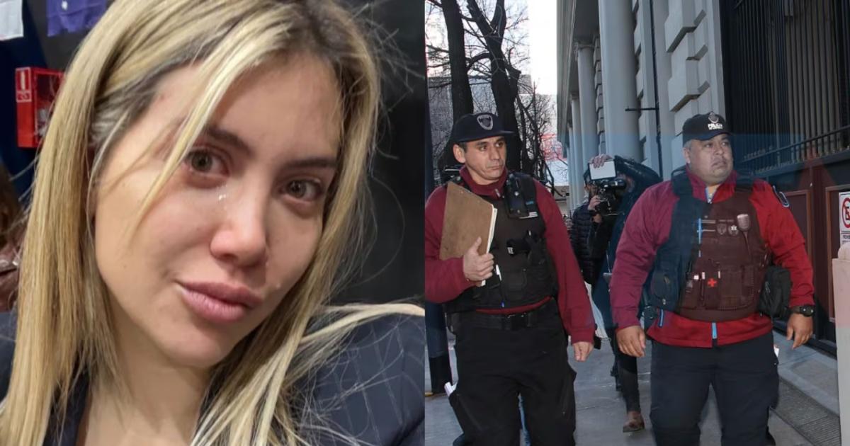 Escndalo en el Chateau Libertador- se filtró qué le dijo la policía a Wanda Nara (Foto- TN)