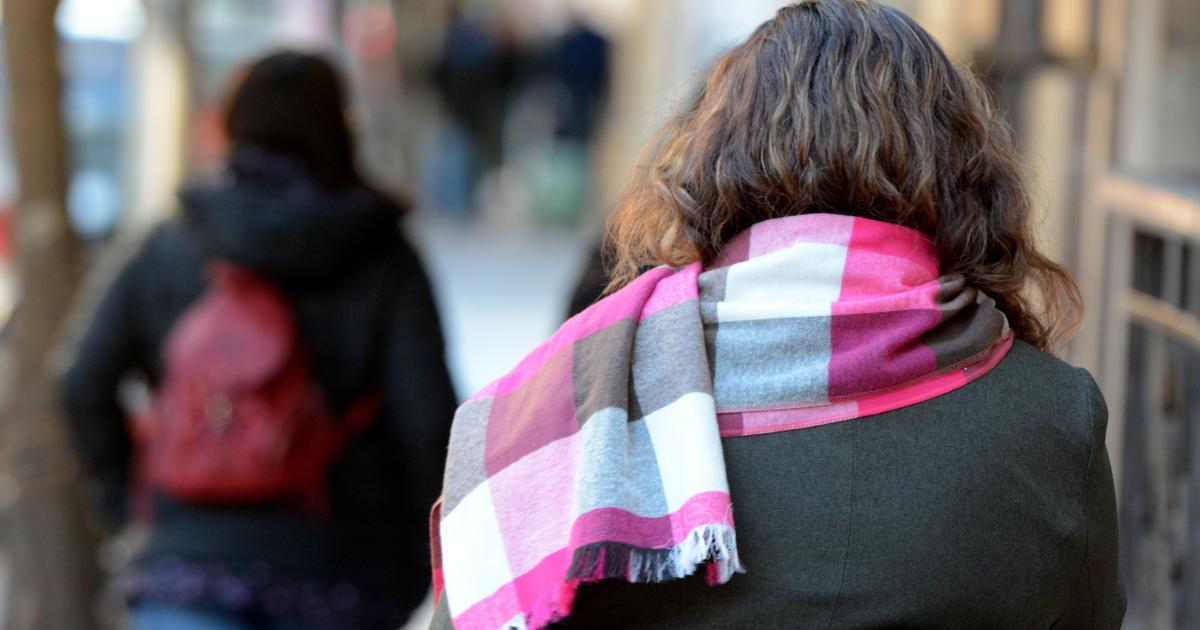 Domingo frío y nublado