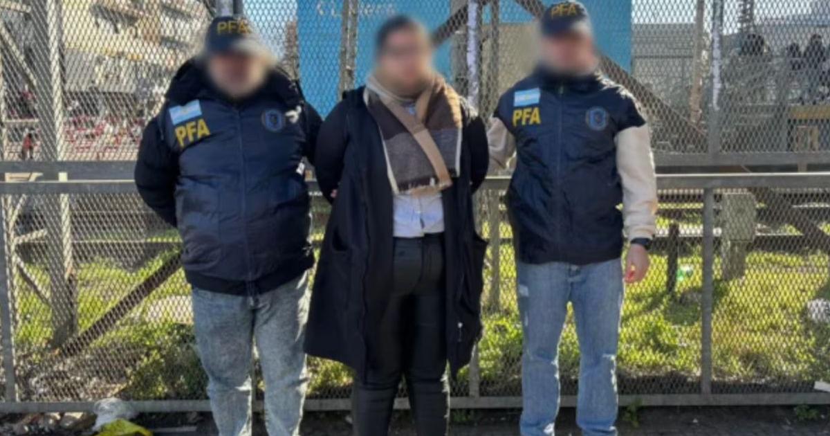 La mujer fue detenida en el barrio porteño de Liniers