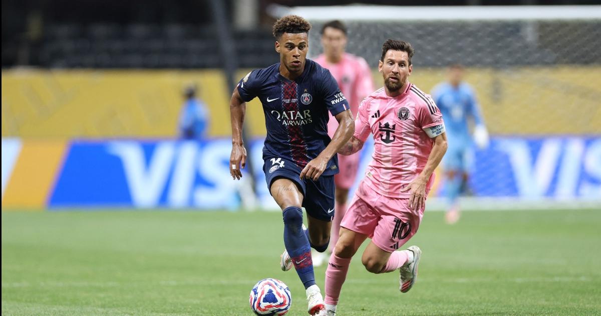 Inter Miami con Messino fue rival para el PSG