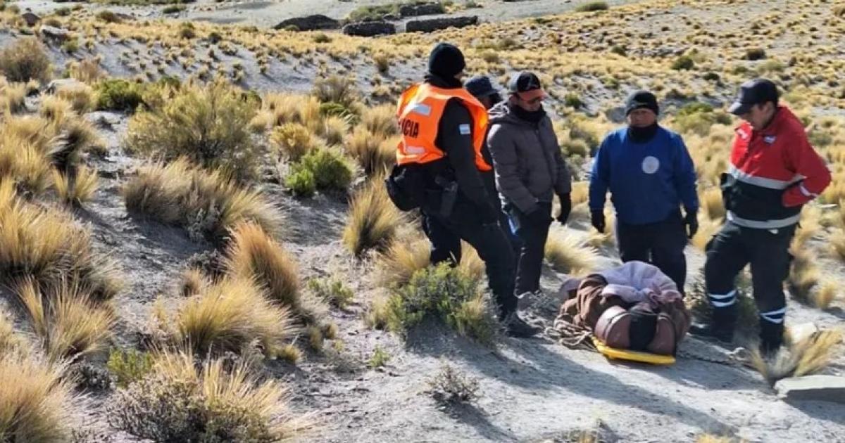 Localizan a un peón rural en Pabellón Dpto Rinconada tras varios días incomunicado por un accidente