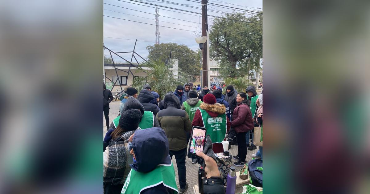 ATE se refirioacute al conflicto en la Municipalidad de La Banda 