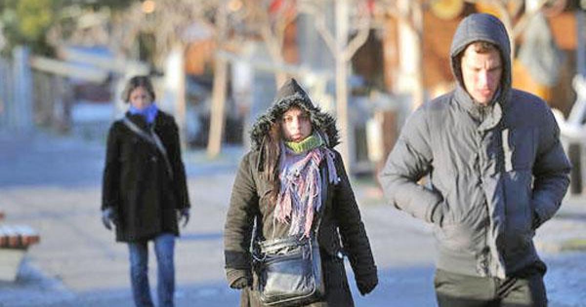 Helado inicio del jueves en la Madre de Ciudades