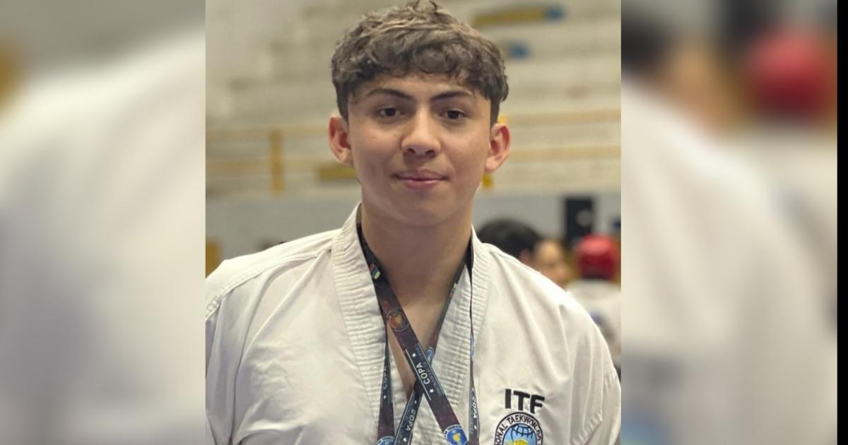 Lissandro Villa suma competencia para el Mundial Italia 2025 de Taekwondo