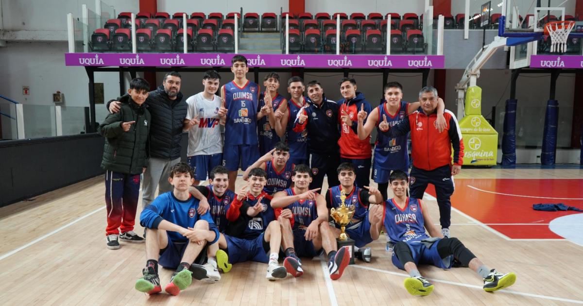 Los juveniles de Quimsa se quedaron con el torneo local
