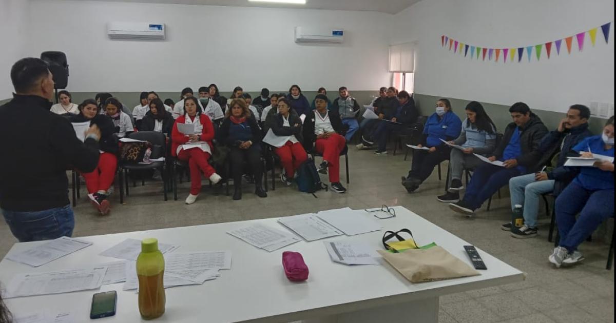 TALLER Participaron las diferentes Upas y Caps de la zona