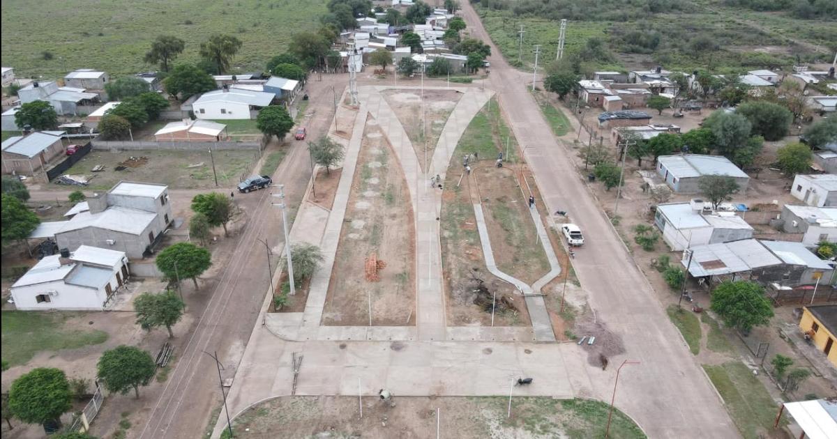 Un imponente paseo sustentable se ejecuta en el barrio El Triaacutengulo
