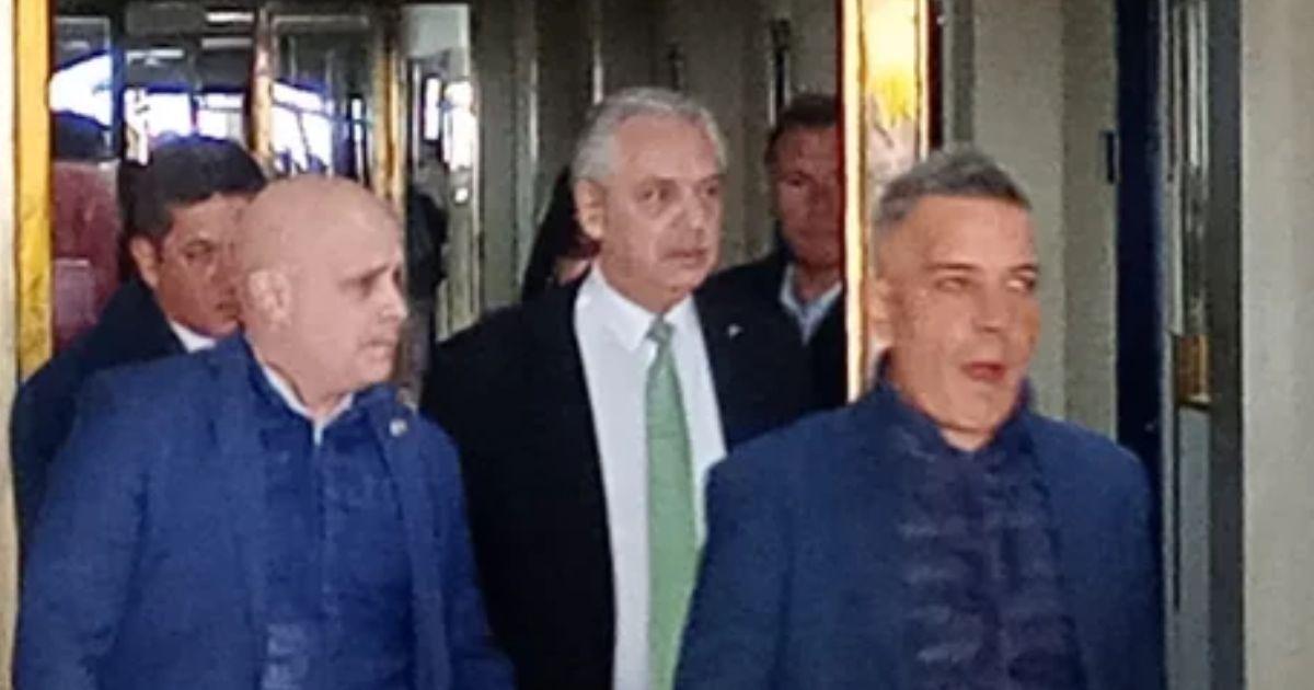 Causa Seguros- Alberto Fernaacutendez llegoacute a Comodoro Py para ser indagado 