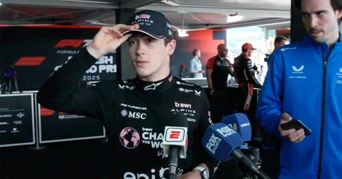 Franco Colapinto tuvo un día positivo en Silverstone