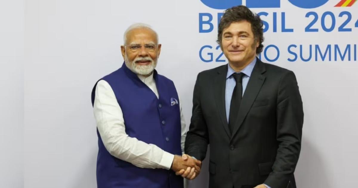 Milei y Modi se renen para relanzar la relación estratégica entre Argentina e India