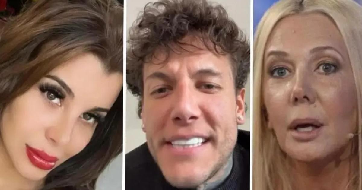 Alex Caniggia estalloacute contra Mariana Nannis y Charlotte- iexclA la gilada ni cabida