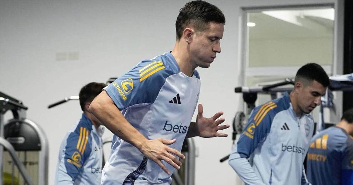 Boca quiere apurar la recuperacioacuten de Ander Herrera