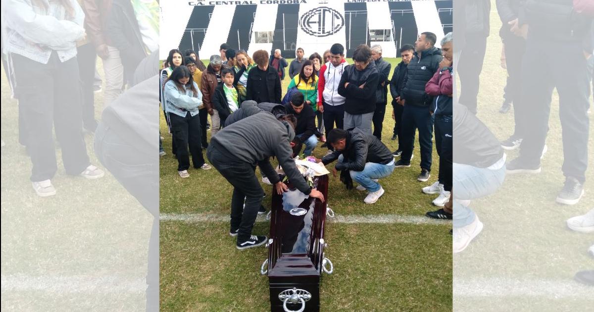 El Loco recibió un emotivo homenaje en el césped del Alfredo Terrera